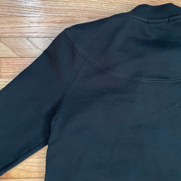 LACOSTE - Black Zip- Up Cardigan - Picture 9 of 11